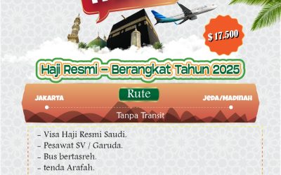 Promo Haji Furoda 2025 – Haji Resmi Tanpa Transit